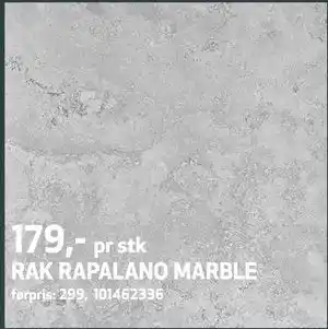 Flisekompaniet RAK RAPALANO MARBLE tilbud