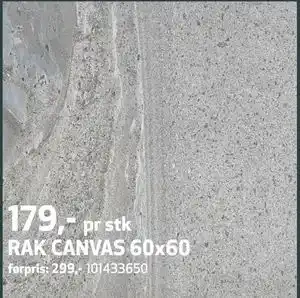 Flisekompaniet RAK CANVAS 60x60 tilbud