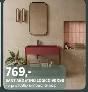 Flisekompaniet SANT AGOSTINO LOGICO 90X90 tilbud