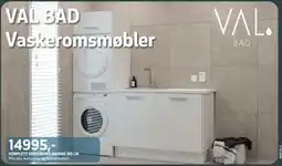 Flisekompaniet KOMPLETT VASKEROMSLØSNING 180 CM tilbud