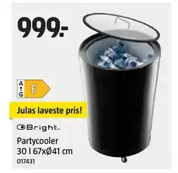 Jula Partycooler 30 l 67xØ41 cm tilbud