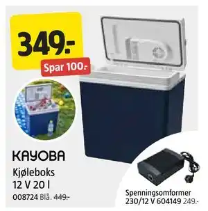 Jula Kjøleboks 12 V 20 l tilbud