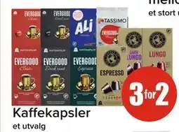 Spar Kaffekapsler tilbud