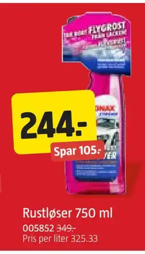 Jula Rustløser 750 ml tilbud