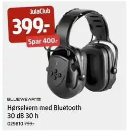 Jula Hørselvern med Bluetooth 30 dB 30 h tilbud