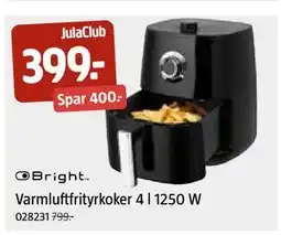 Jula Varmluftfrityrkoker 4 l 1250 W tilbud