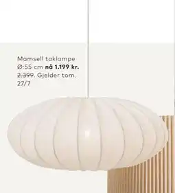 Skeidar Mamsell taklampe Ø:55 cm tilbud