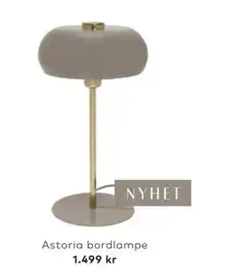 Skeidar Astoria bordlampe tilbud