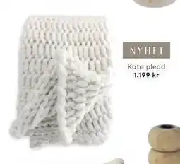 Skeidar Kate pledd tilbud