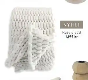 Skeidar Kate pledd tilbud