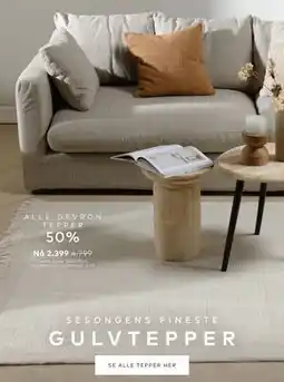 Skeidar Devron teppe tilbud