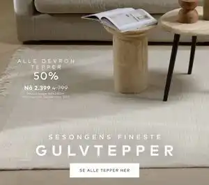 Skeidar ALLE DEVRON TEPPER tilbud