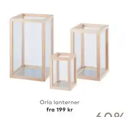 Skeidar Orla lanterner tilbud