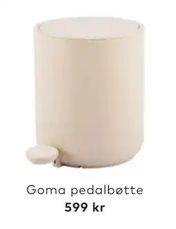 Skeidar Goma pedalbøtte tilbud