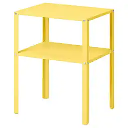 IKEA Knarrevik Nattbord, klargul, 42x34 cm tilbud