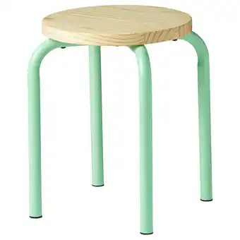 IKEA Domsten Krakk, lys grønn/furu tilbud