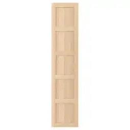 IKEA Bergsbo Dør, hvitbeiset eikemønster, 50x229 cm tilbud