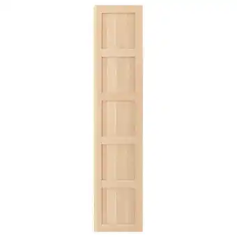 IKEA Bergsbo Dør, hvitbeiset eikemønster, 50x229 cm tilbud