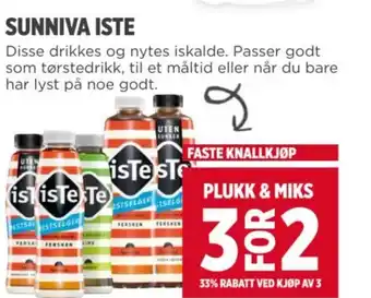 Meny SUNNIVA ISTE tilbud