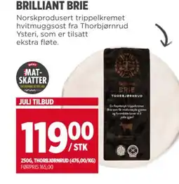 Meny BRILLIANT BRIE tilbud