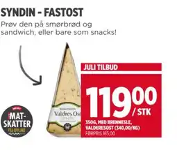 Meny SYNDIN-FASTOST tilbud