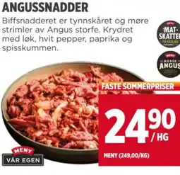 Meny ANGUSSNADDER tilbud