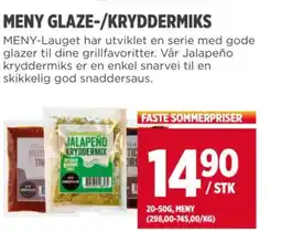 Meny MENY GLAZE-/KRYDDERMIKS tilbud