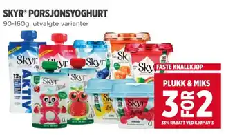 Meny SKYR® PORSJONSYOGHURT tilbud