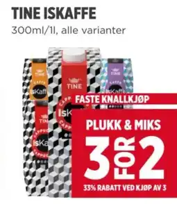 Meny TINE ISKAFFE tilbud