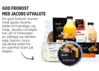 Meny GOD FROKOST MED JACOBS UTVALGTE tilbud