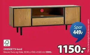 JYSK ODENSE TV-bord tilbud