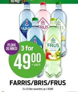 Kiwi FARRIS/BRIS/FRUS tilbud