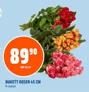 Coop Obs BUKETT ROSER 45 CM tilbud