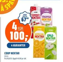 Coop Obs COOP NEKTAR tilbud