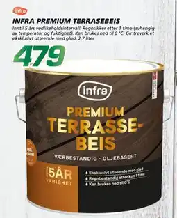 Coop Byggmix INFRA PREMIUM TERRASEBEIS tilbud