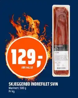 Coop Obs SKJEGGERØD INDREFILET SVIN tilbud