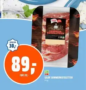 Coop Obs GILDE SOMMERKOTELETTER tilbud
