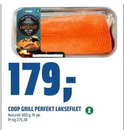 Coop Obs COOP GRILL PERFEKT LAKSEFILET tilbud
