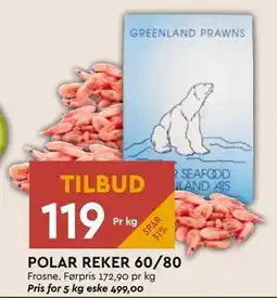 Coop Mega POLAR REKER 60/80 tilbud