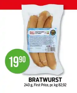 Kiwi BRATWURST tilbud