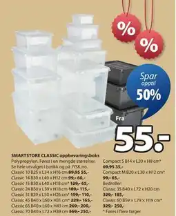 JYSK SMARTSTORE CLASSIC oppbevaringsboks tilbud