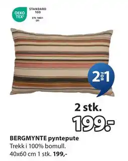 JYSK BERGMYNTE pyntepute tilbud