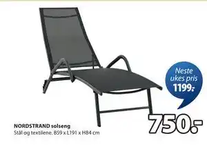 JYSK NORDSTRAND solseng tilbud