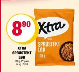 Coop Extra XTRA SPRØSTEKT LØK tilbud