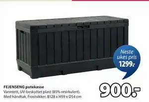 JYSK FEJENSENG putekasse tilbud