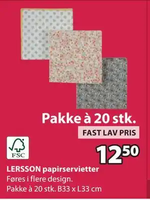 JYSK FAST LAV PRIS tilbud