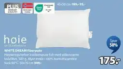 JYSK WHITE DREAM fiberpute tilbud