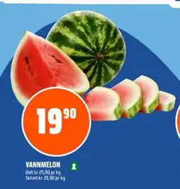 Coop Obs VANNMELON tilbud