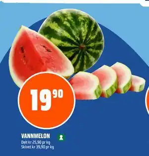 Coop Obs VANNMELON tilbud