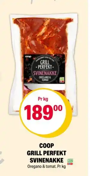 Coop Extra COOP GRILL PERFEKT SVINENAKKE tilbud